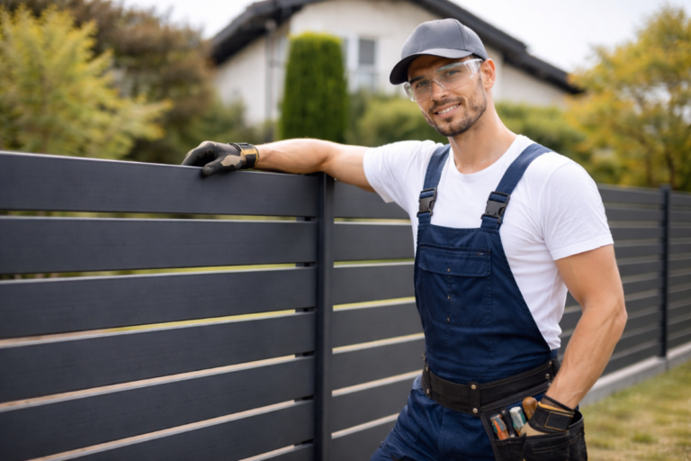 montaż paneli ogrodzeniowych OGRODZENIA.ORG