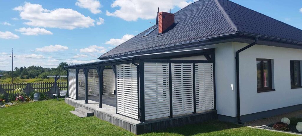 pergola przyścienna altanyna5.pl