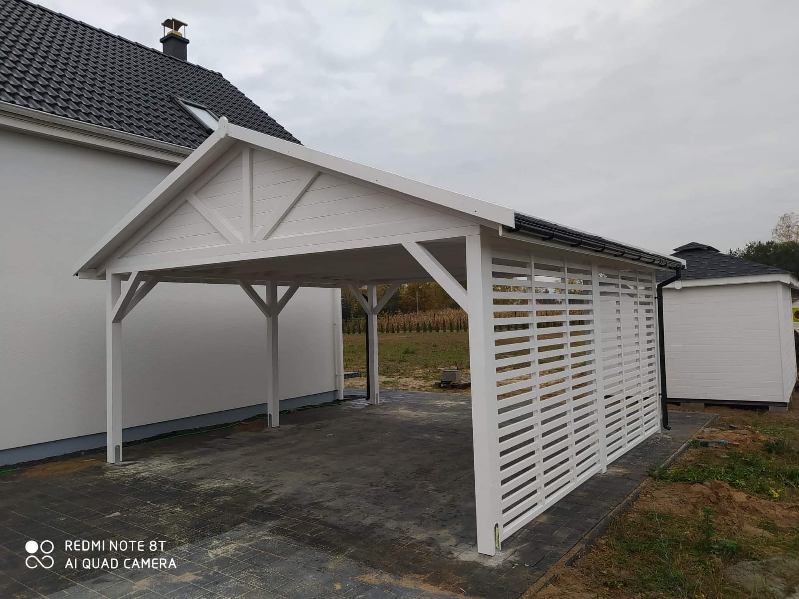 wiata samochodowa drewniana, wiaty drewniane altanyna5.pl
