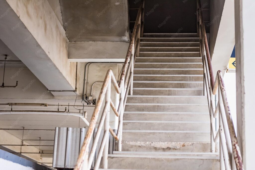budowa schodów drewnianych na beton, otwór pod schody stolarnialobzow.pl